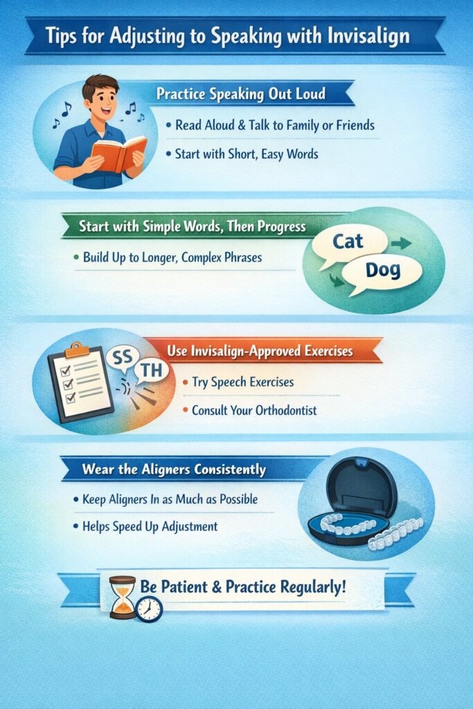 Tips for Adjusting to Speaking with Invisalign